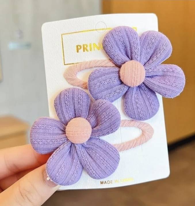 💗มาหยา กิ๊ฟช้อป💗 กิ๊บติดผม ดอกไม้ สีพาสเทล น่ารักดูดี แฟชั่นประดับผมสำหรับผู้หญิง แพ๊ค 2 ชิ้น