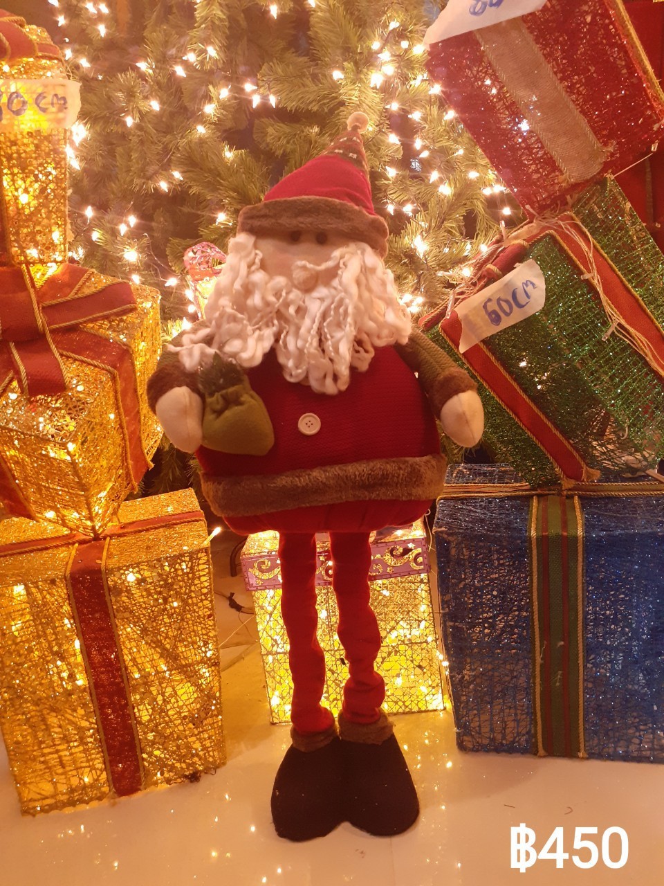 ตุ๊กตาคริสต์มาสซานต้าครอส
