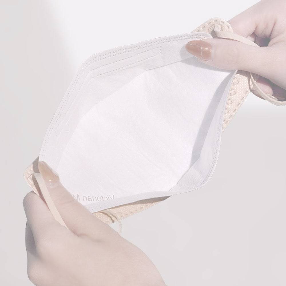 หน้ากากอนามัย Victorian Mask Rudy color mix 30 แผ่น