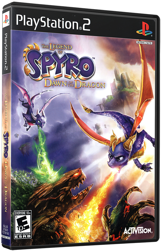 แผ่นเกมส์ PS2 : Legend of Spyro, The - Dawn of the Dragon