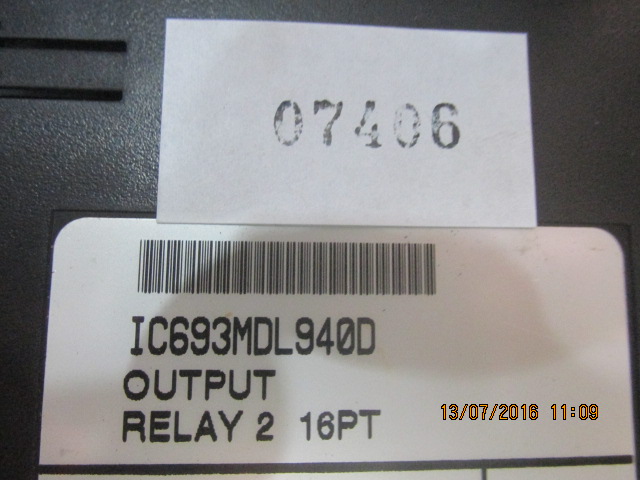 PLC " GE FANUC " MODEL : IC693MDL940D