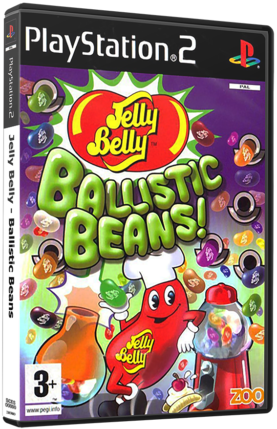 แผ่นเกมส์ PS2 : Jelly Belly - Ballistic Beans