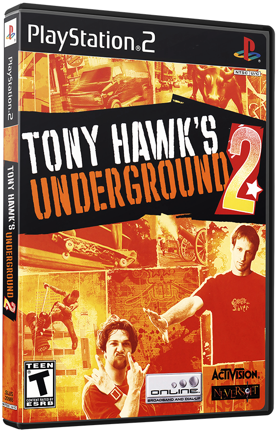 แผ่นเกมส์ PS2 : Tony Hawk's Underground 2