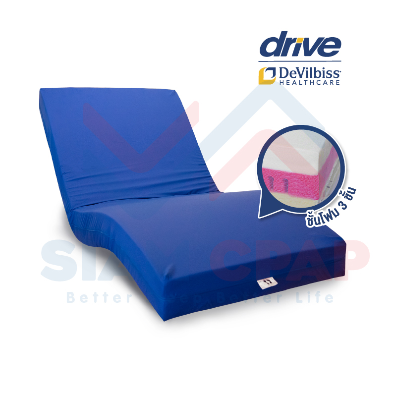 ที่นอนโฟมป้องกันแผลกดทับ นำเข้าจากเยอรมัน DeVilbiss รุ่น GRAVIMED Baritexx