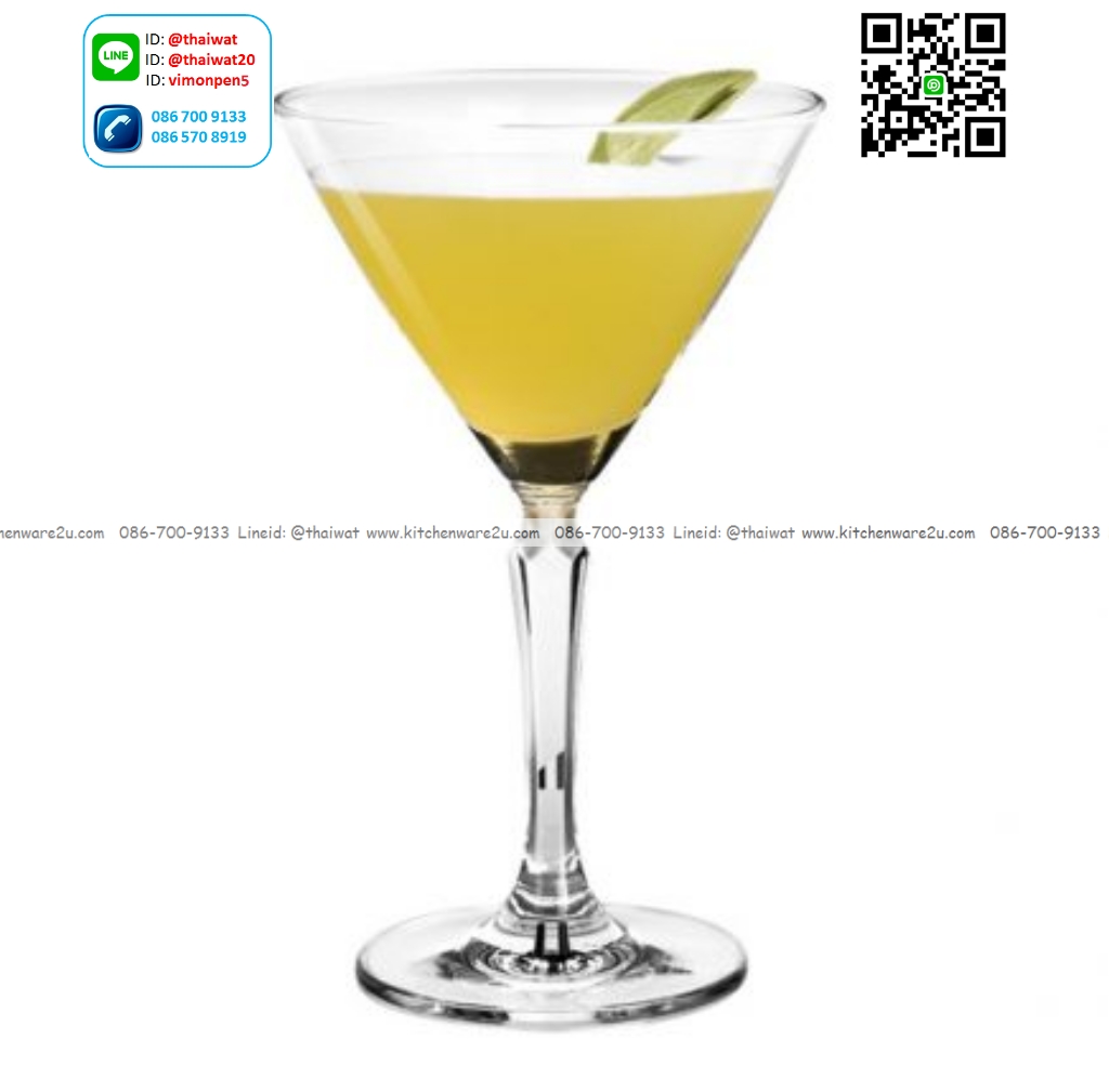 P12697 แก้วมีก้าน ใส่ไวน์ ใส่เครื่องดื่ม 7.5 Oz. 215 มิล (10*10*16.6 cm) No.1527C07 ราคาขายส่งต่อ 1 ลัง : 24 ใบ: เฉลี่ย 92.5 บต่อใบ