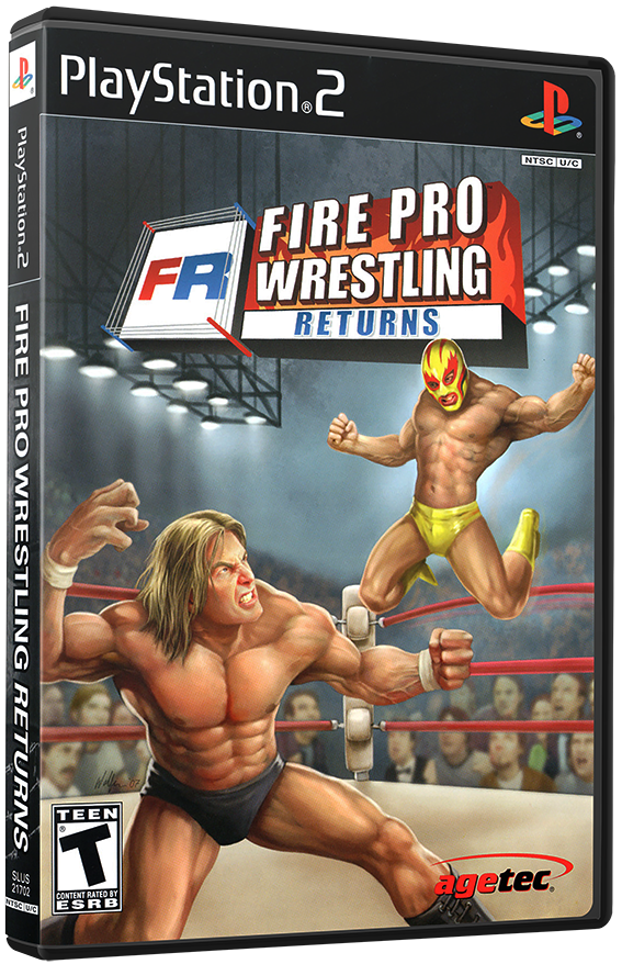 แผ่นเกมส์ PS2 : Fire Pro Wrestling Returns