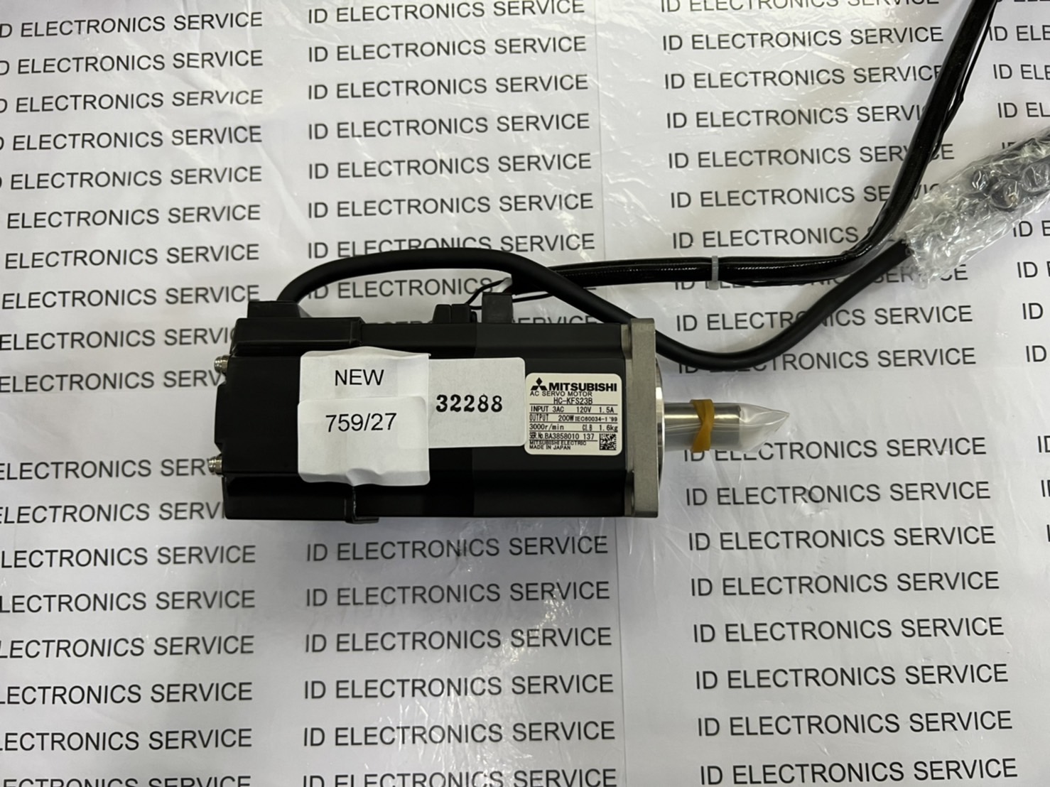 SERVO MOTOR "MITSUBISHI" MODEL : HC-KFS23B