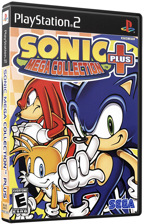 แผ่นเกมส์ PS2 : Sonic Mega Collection Plus