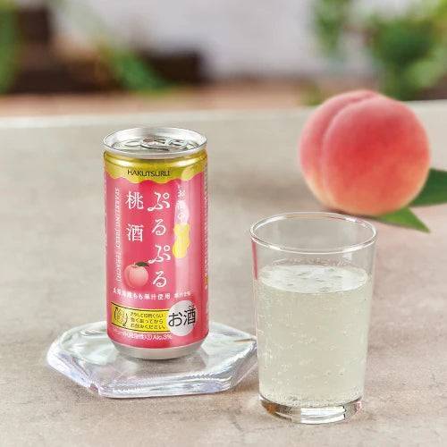 PURU❣PURU SPARKLING JELLY SAKE รสพีช🍑 🍹