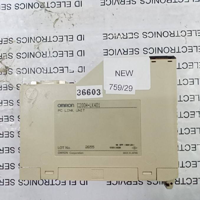 PLC " OMRON " MODEL : C200H-LK401