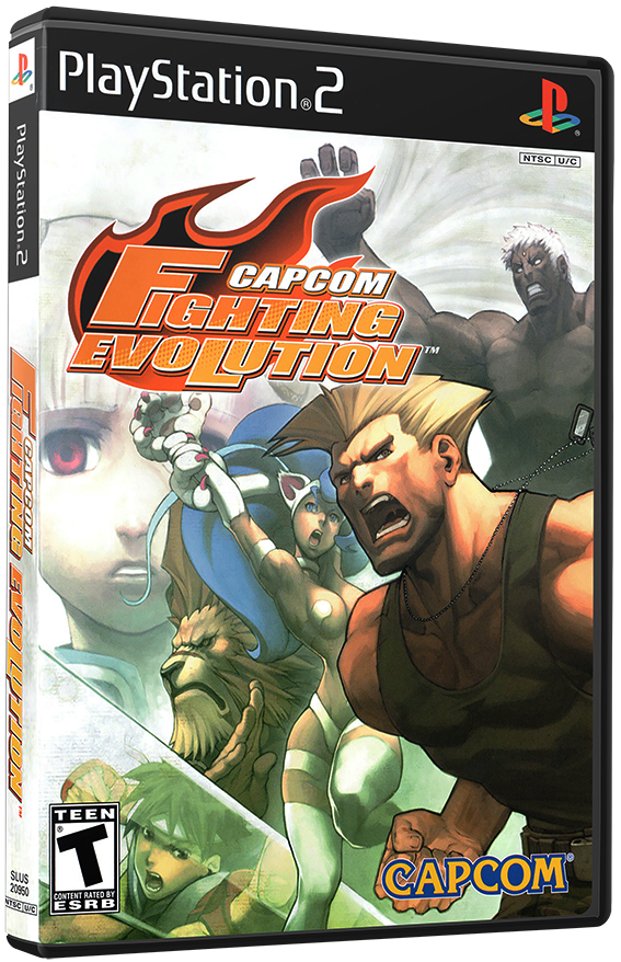 แผ่นเกมส์ PS2 : Capcom Fighting Evolution