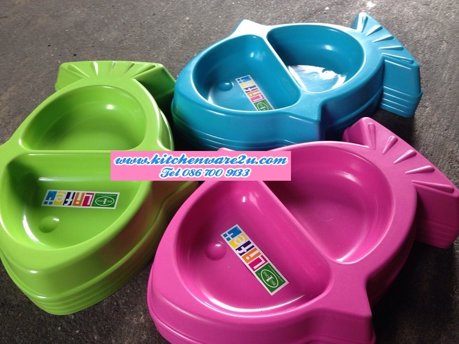 P05461 ชามข้าว น้องหมาแมว รูปปลา 2091 (ราคาส่งต่อ 12 ใบ คลิ๊กที่สินค้าเพื่อดูรายละเอียด)