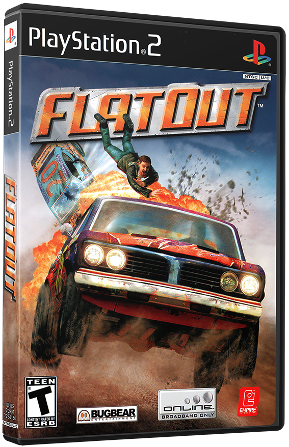 แผ่นเกมส์ PS2 : FlatOut