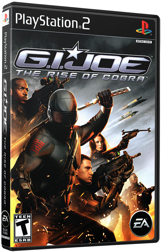 แผ่นเกมส์ PS2 : G.I. Joe - The Rise of Cobra