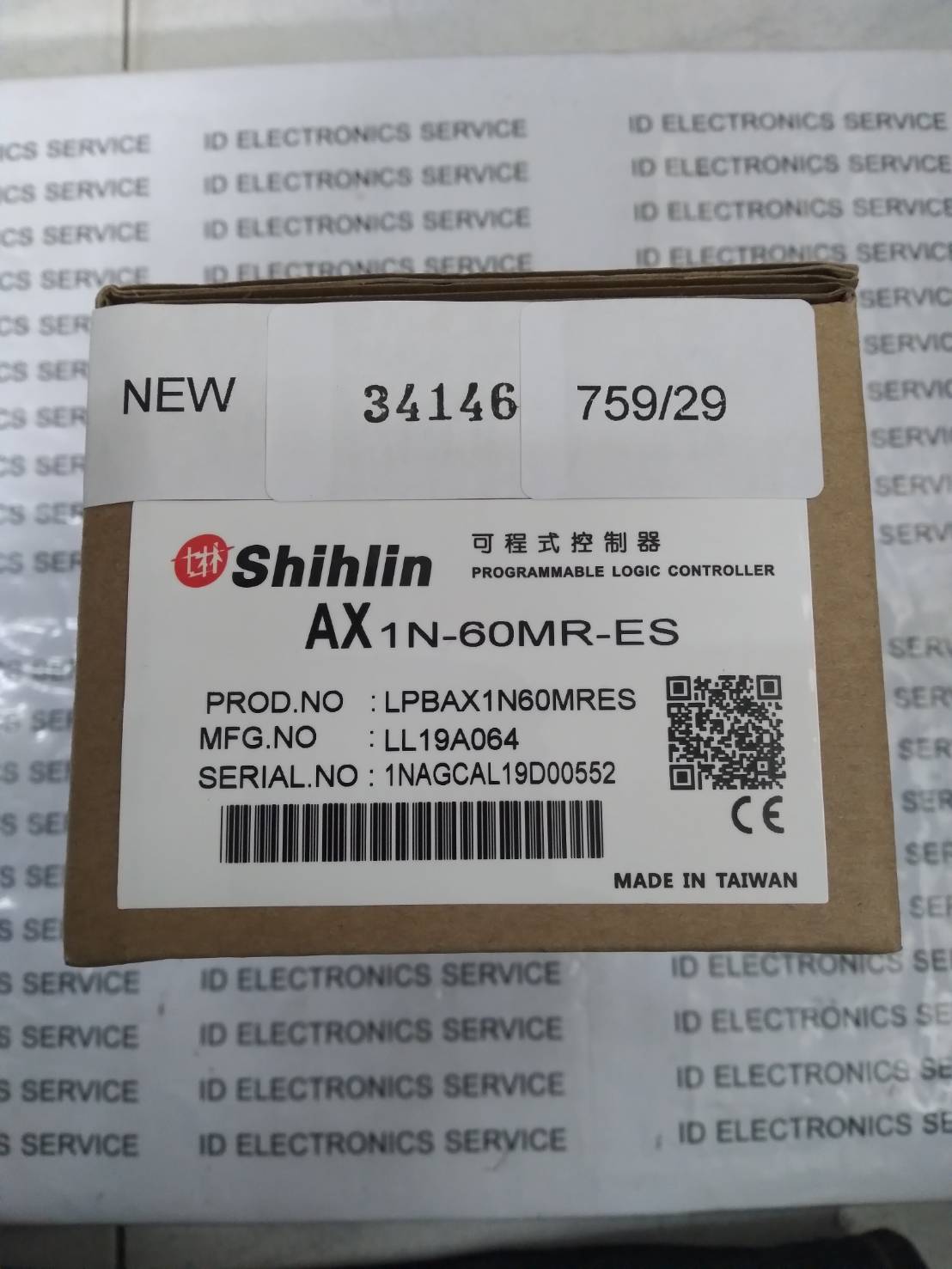 PLC " SHIHLIN " MODEL : AX1N-60MR-ES