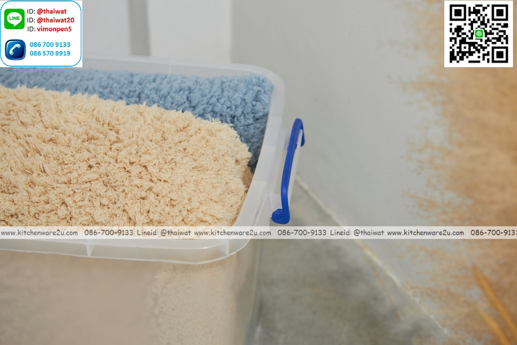 P13104 กล่องเอนกประสงค์ 70 ลิตร (63*43*36 cm) เกรดเอ No.3000 ราคาขายส่งต่อ 1 โหล : 12 ใบ: ใบละ 250 บาท