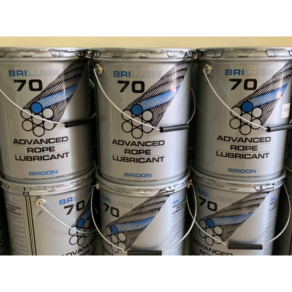 Brilube 70 Wire rope Lubricant จารบีเคลือบสลิง