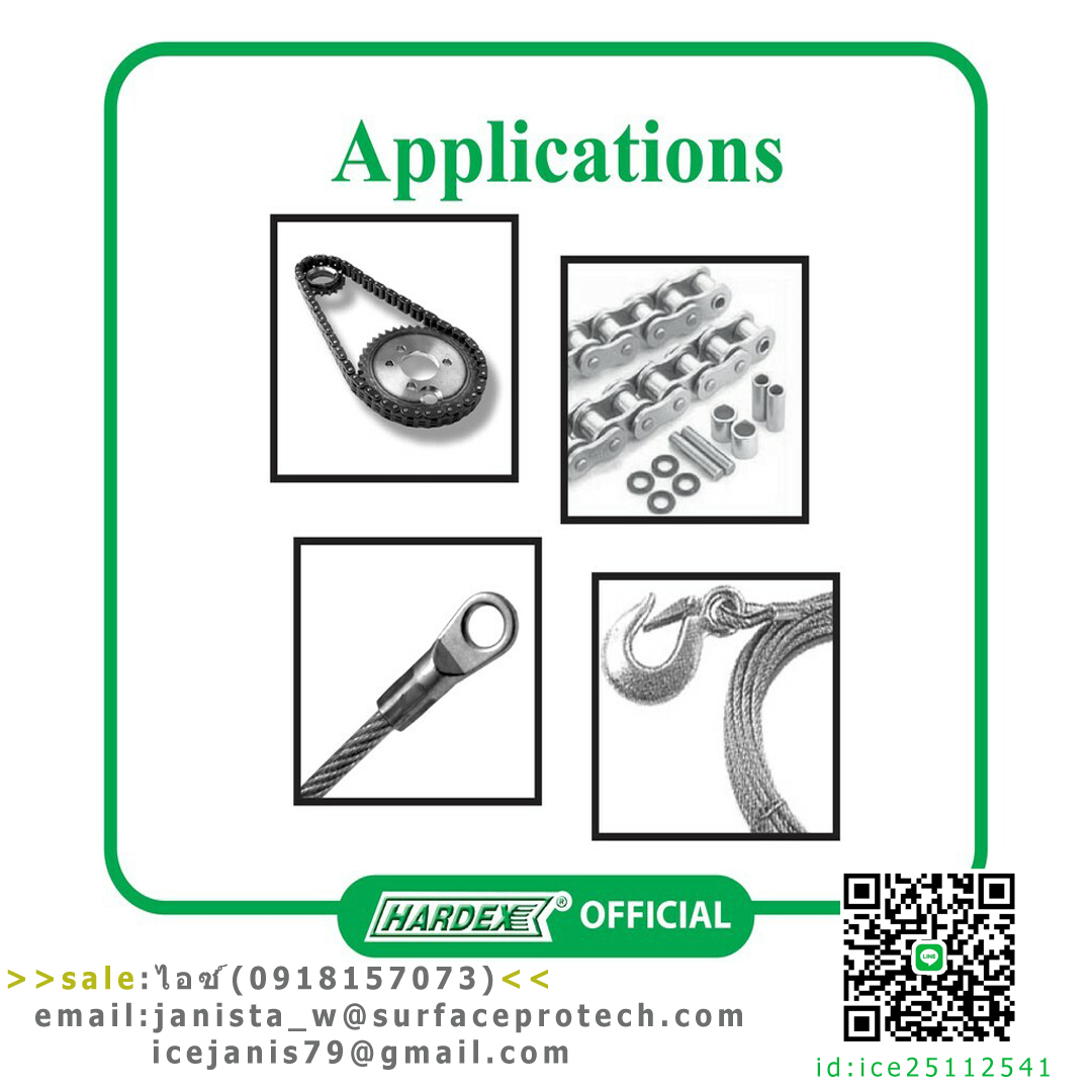 สเปรย์หล่อลื่นโซ่ ลวด สลิง HARDEX Chain & Wire Lubricant Spray(HD500)>>สินค้าเฉพาะทางสอบถามราคาเพิ่มเติม ไอซ์0918157073<<