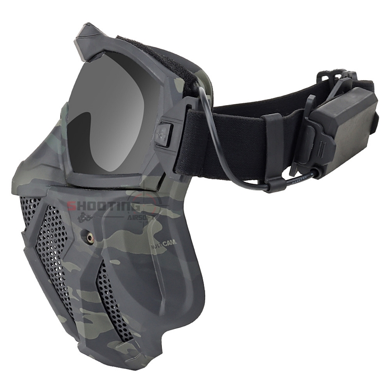 หน้ากากพัดลม Tactical ANTI-FOG Mask
