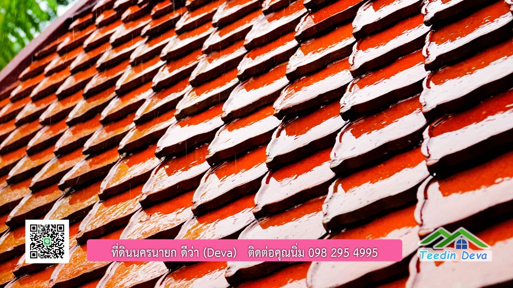 บ้านไทยประยุกต์ พร้อมสวนผลไม้ พืชผักสวนครัว ใกล้กับตัวเมืองนครนายก