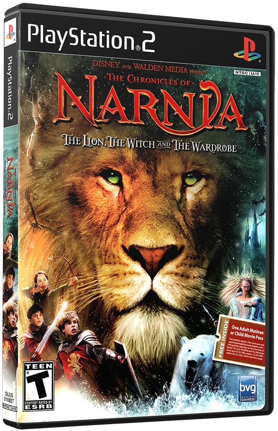 แผ่นเกมส์ PS2 : Chronicles of Narnia, The - The Lion, The Witch and The Wardrobe