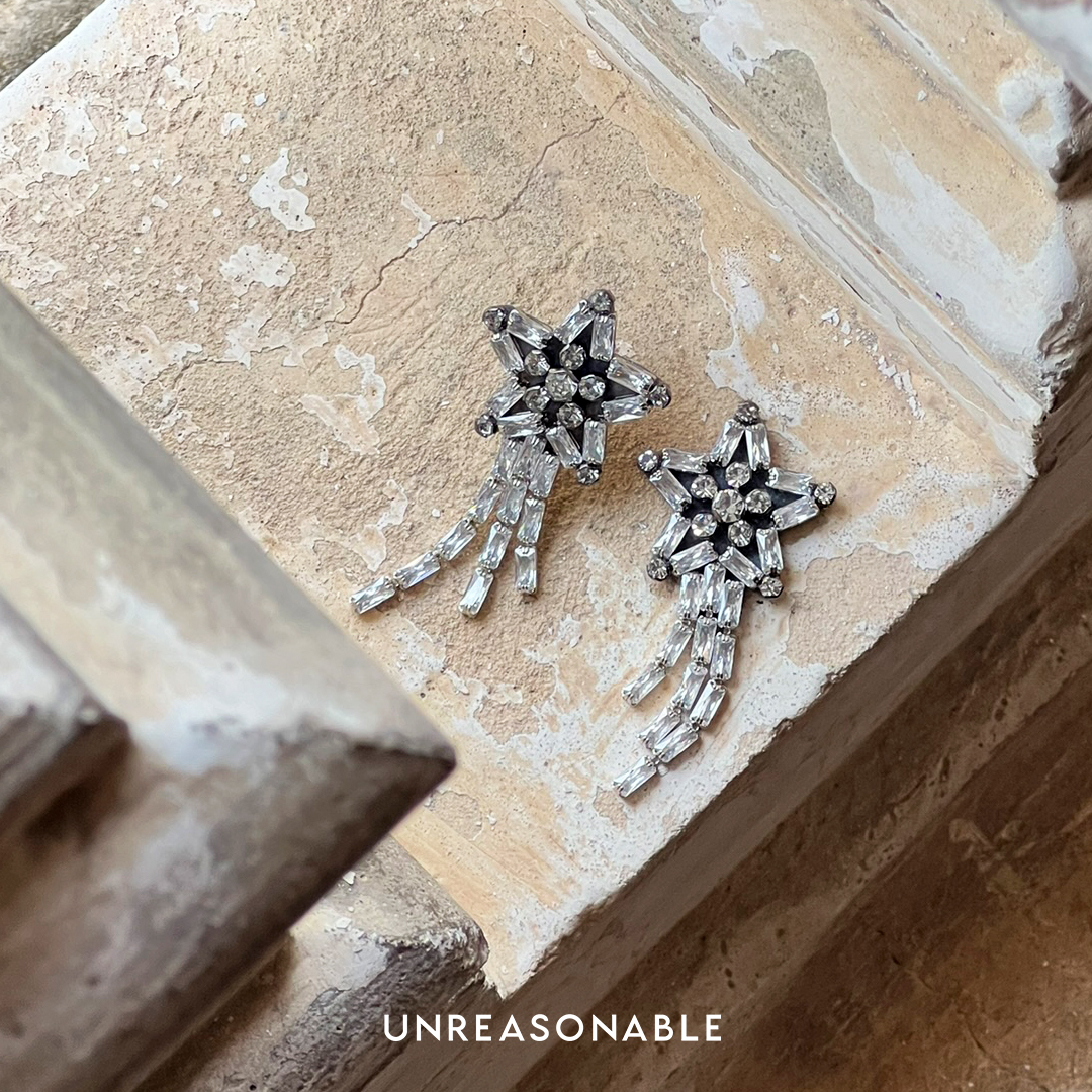 ต่างหูดาวหาง Romance Comet Earrings น้ำหนักเบา ใส่สบาย UA0909-01 Unreasonable Accessories
