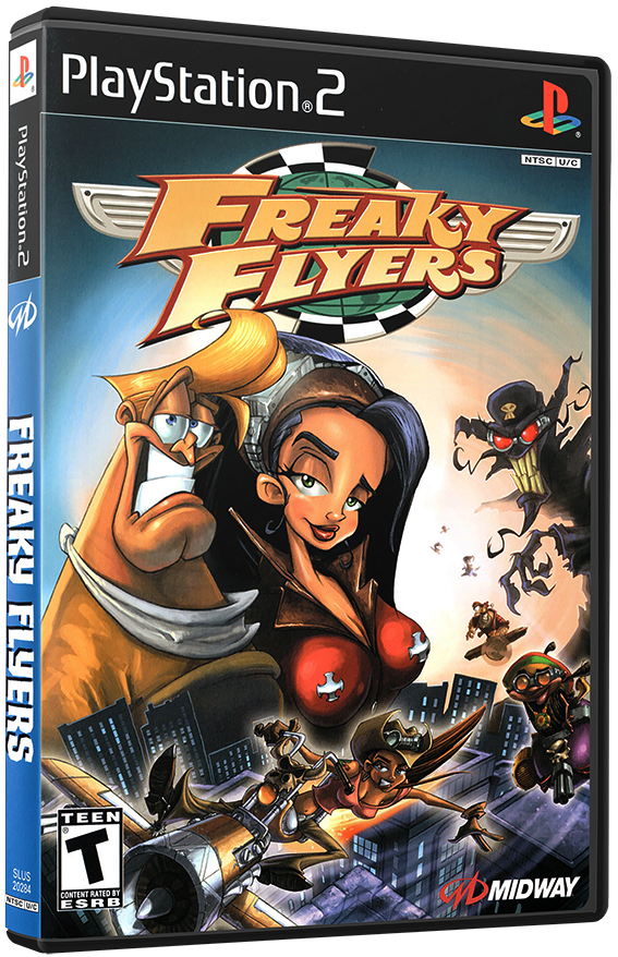 แผ่นเกมส์ PS2 : Freaky Flyers
