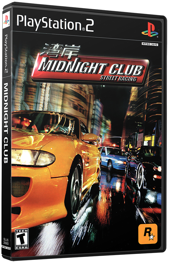 แผ่นเกมส์ PS2 : Midnight Club - Street Racing