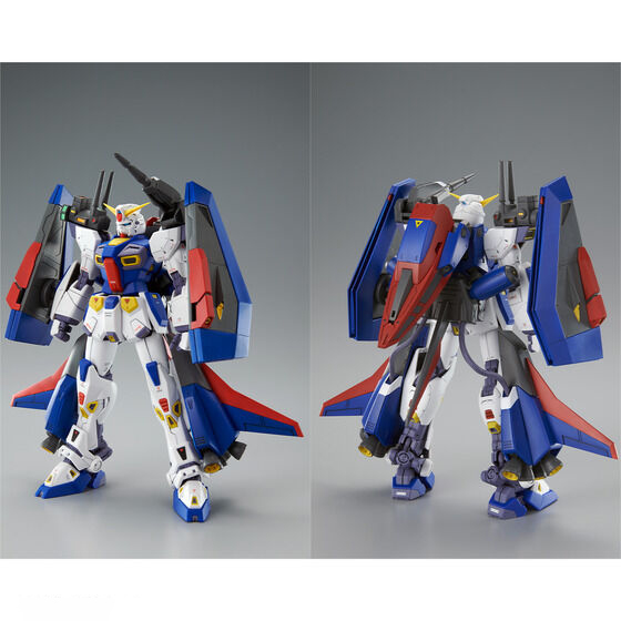 MG 1/100 GUNDAM F90 + MISSION PACK O & U & C & T & P TYPE Free MISSION Hanger