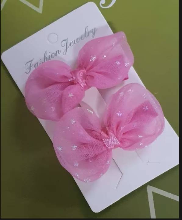 💗 มาหยากิ๊ฟช้อป 💗 กิ๊บกระต่าย กิ๊บหูแมว กิ๊บโบว์น่ารัก สีสดใส สำหรับเด็กผู้หญิง (2ชิ้น/แพ็ค)