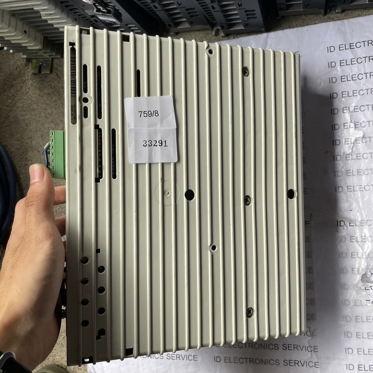 SERVO DRIVE " LENZE " MODEL : EVF8204-E