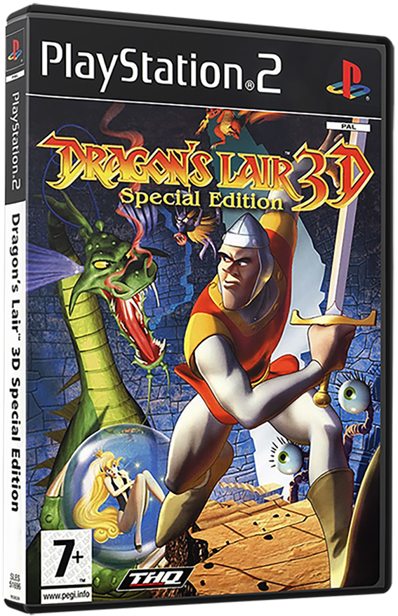 แผ่นเกมส์ PS2 : Dragon's Lair 3D