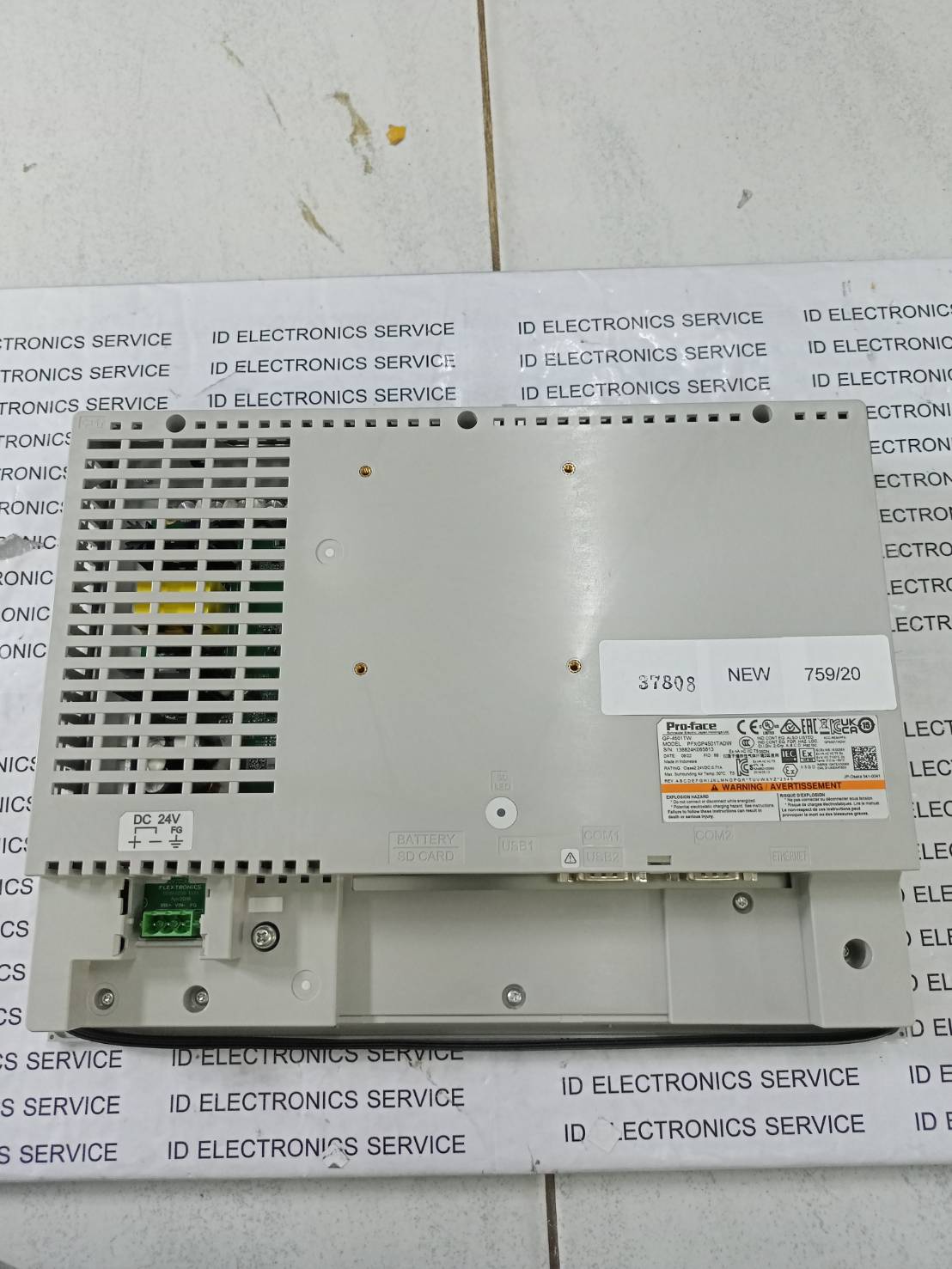 HMI " PROFACE " MODEL : PFXGP4501TADW