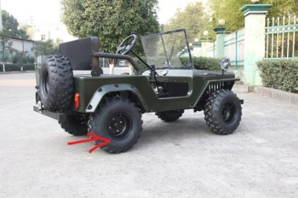 รถมินิจี๊ป อัพเกรด Mini Jeep upgrade