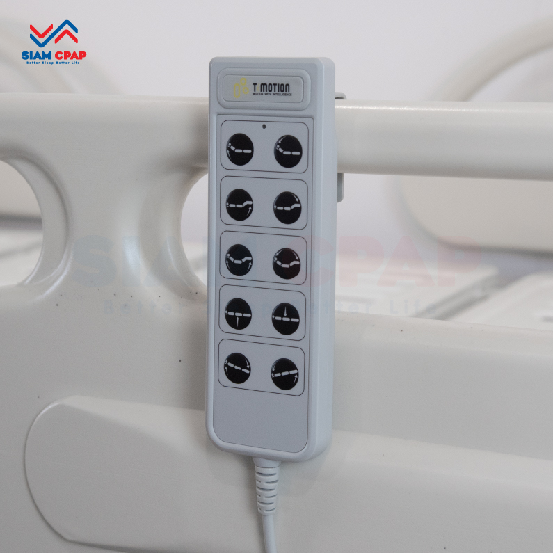 เตียงผู้ป่วยไฟฟ้า 5 ฟังก์ชั่น รุ่นปีกนก (The primary Pro) รับประกันโครงสร้าง 6 ปี มอเตอร์ 5 ปี