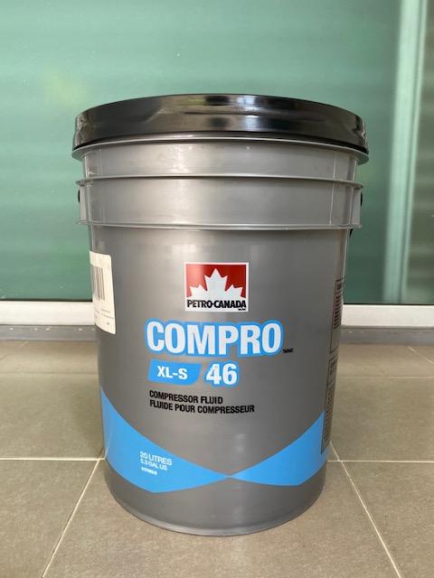 Petro-Canada น้ำมันปั๊มลมแบบสกรู Compro XL-S No.46 ขนาด 20 ลิตร