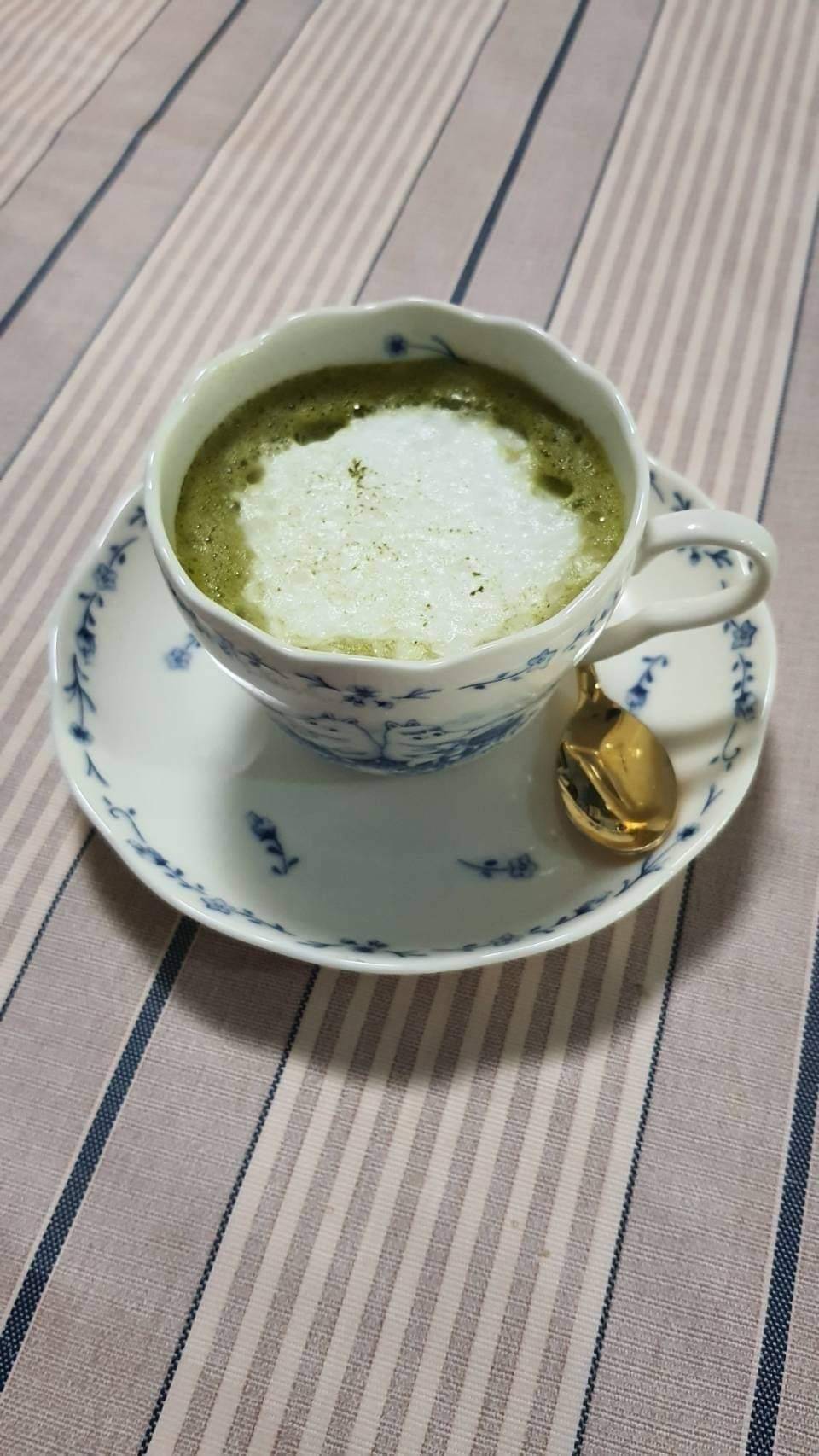 ผงชาเขียวมัทฉะ Sushiro MATCHA จากร้านซูชิโระ Sushiro Matcha Green tea 1 ถุงบรรจุ 18 ซอง