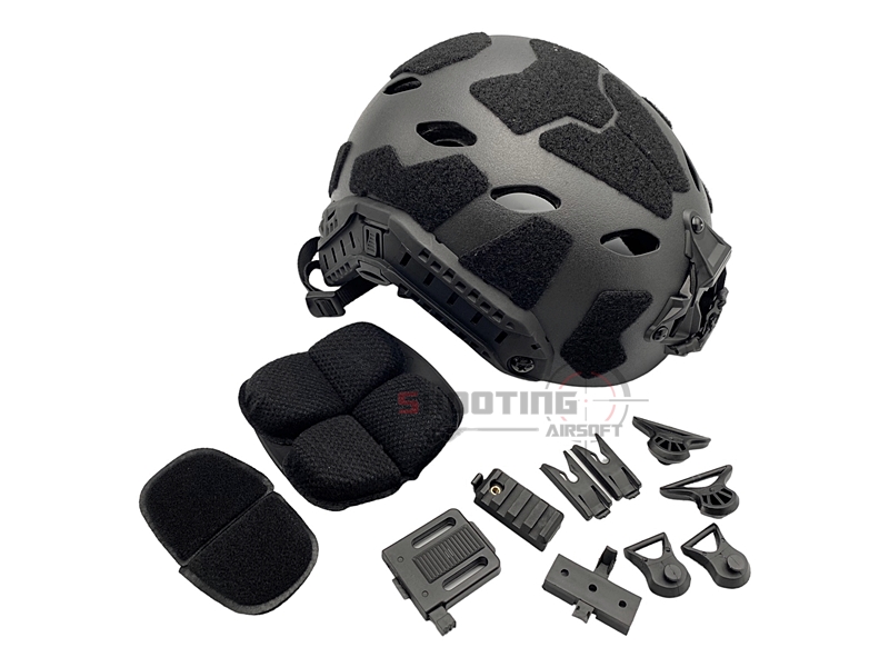 หมวก Fast SF Super High Cut Helmet รุ่นปรับท้ายทอย (Lightweight Version)