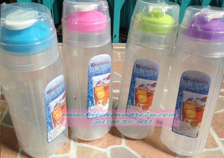 P06955 ขวดน้ำ ป้องกันแบคทีเรีย (ราคาส่งต่อ 12 โหล: 144 ใบ:เฉลี่ย 205 บาท/โหล)