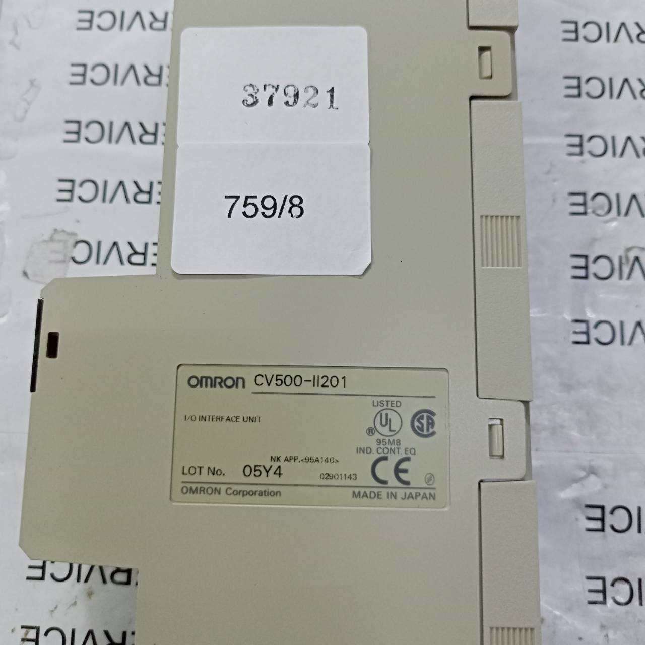 PLC " OMRON " MODEL : CV500-II201