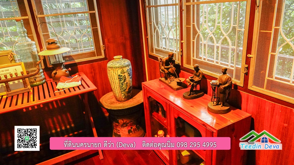 บ้านไทยประยุกต์ พร้อมสวนผลไม้ พืชผักสวนครัว ใกล้กับตัวเมืองนครนายก