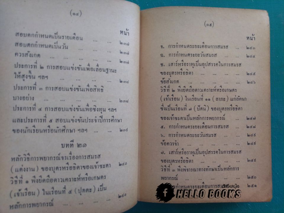 คู่มือโหรพิเศษ ภาค ๒