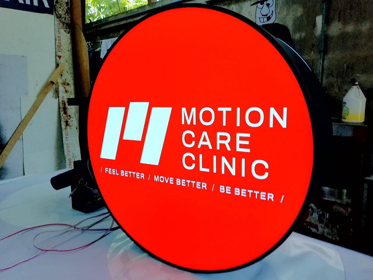 #ป้ายกล่องไฟติดหน้าร้าน