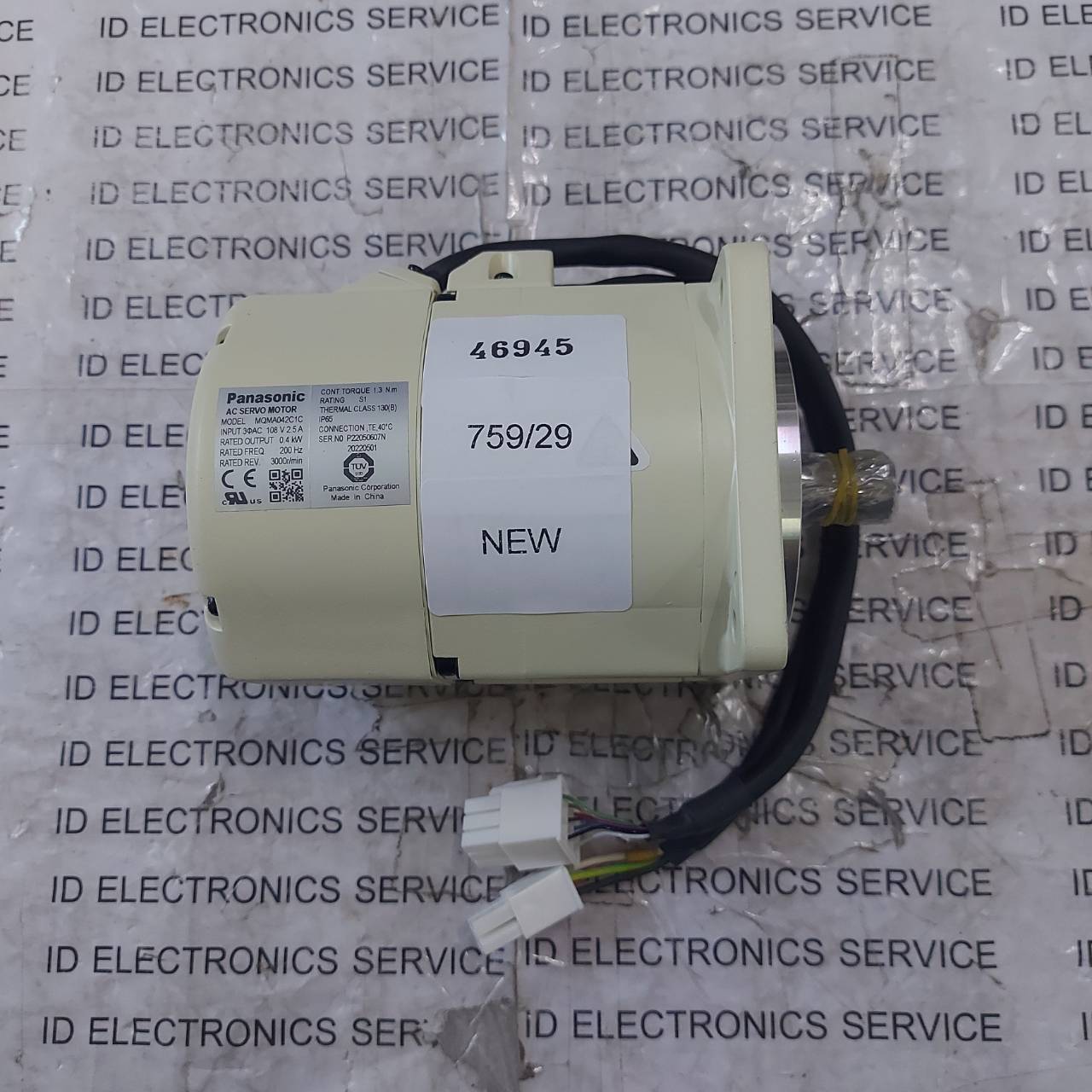 SERVO MOTOR " PANASONIC " MODEL : MQMA042C1C