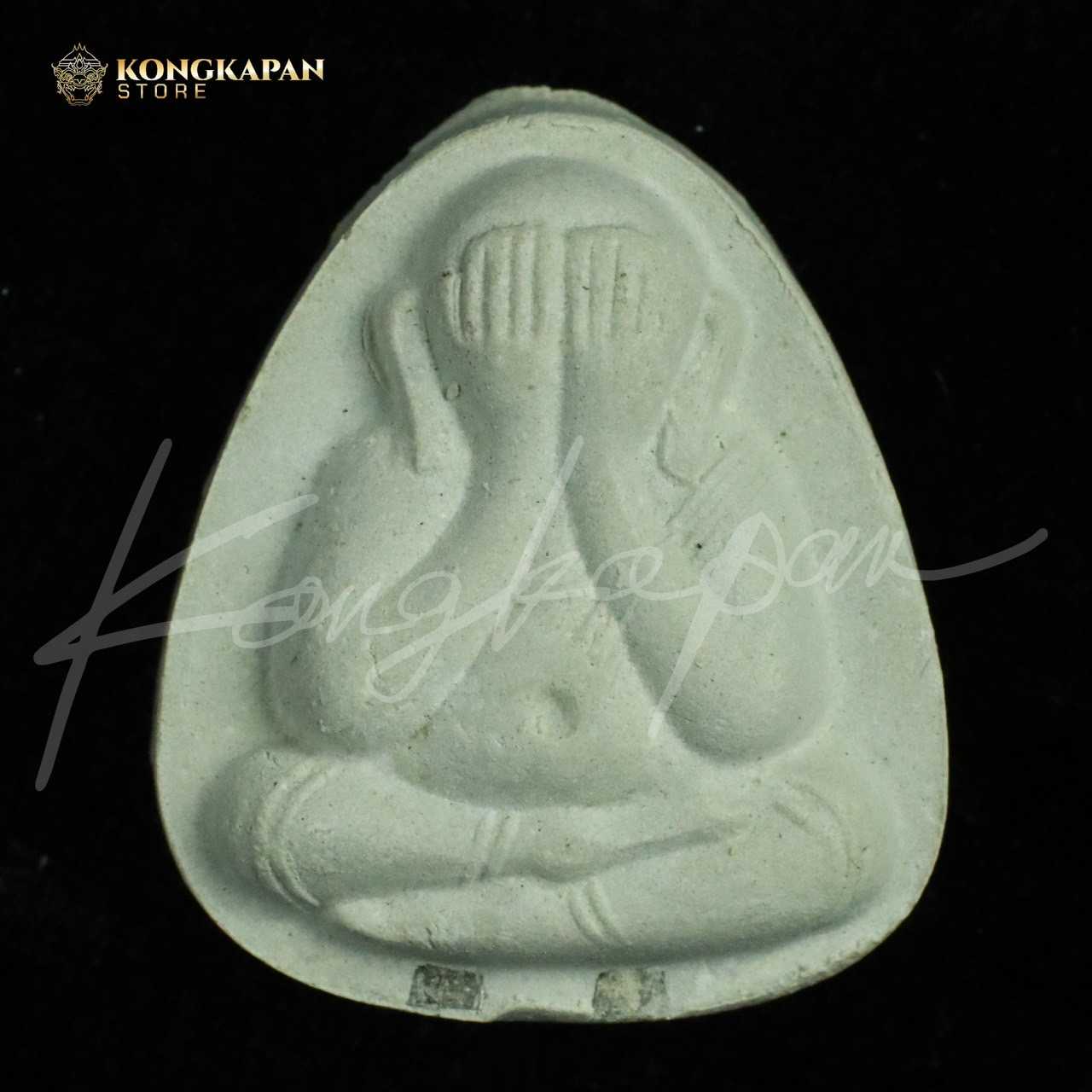 พระปิดตา รุ่นปลดหนี้ เนื้อผงเกสร ตะกรุดเงินคู่ รุ่น 108 ปี หลวงปู่โต๊ะ วัดประดู่ฉิมพลี ปี 38