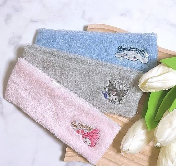 ผ้าคาดผม ลิขสิทธิ์แท้จาก Sanrio ! ลาย Cinnamoroll / Kuromi / My Melody