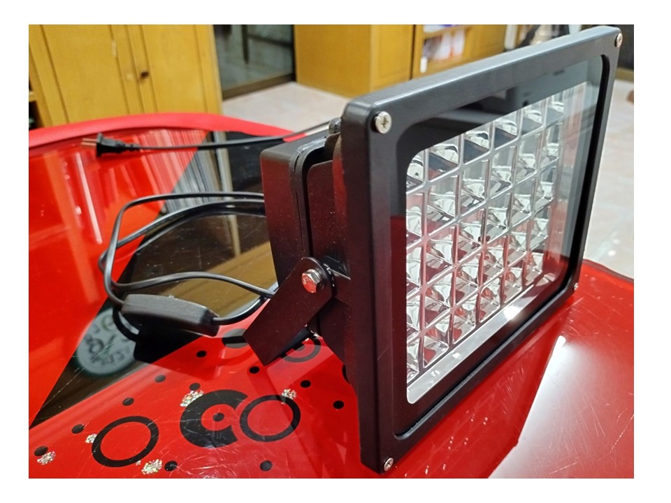 หลอดไฟยูวี โคมไฟยูวี แอลอีดี 30ดวง60W UV LED ไฟอบกาวยูวี