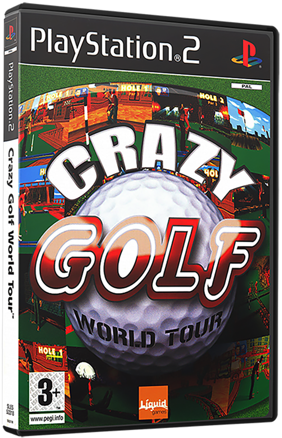 แผ่นเกมส์ PS2 : Crazy Golf - World Tour