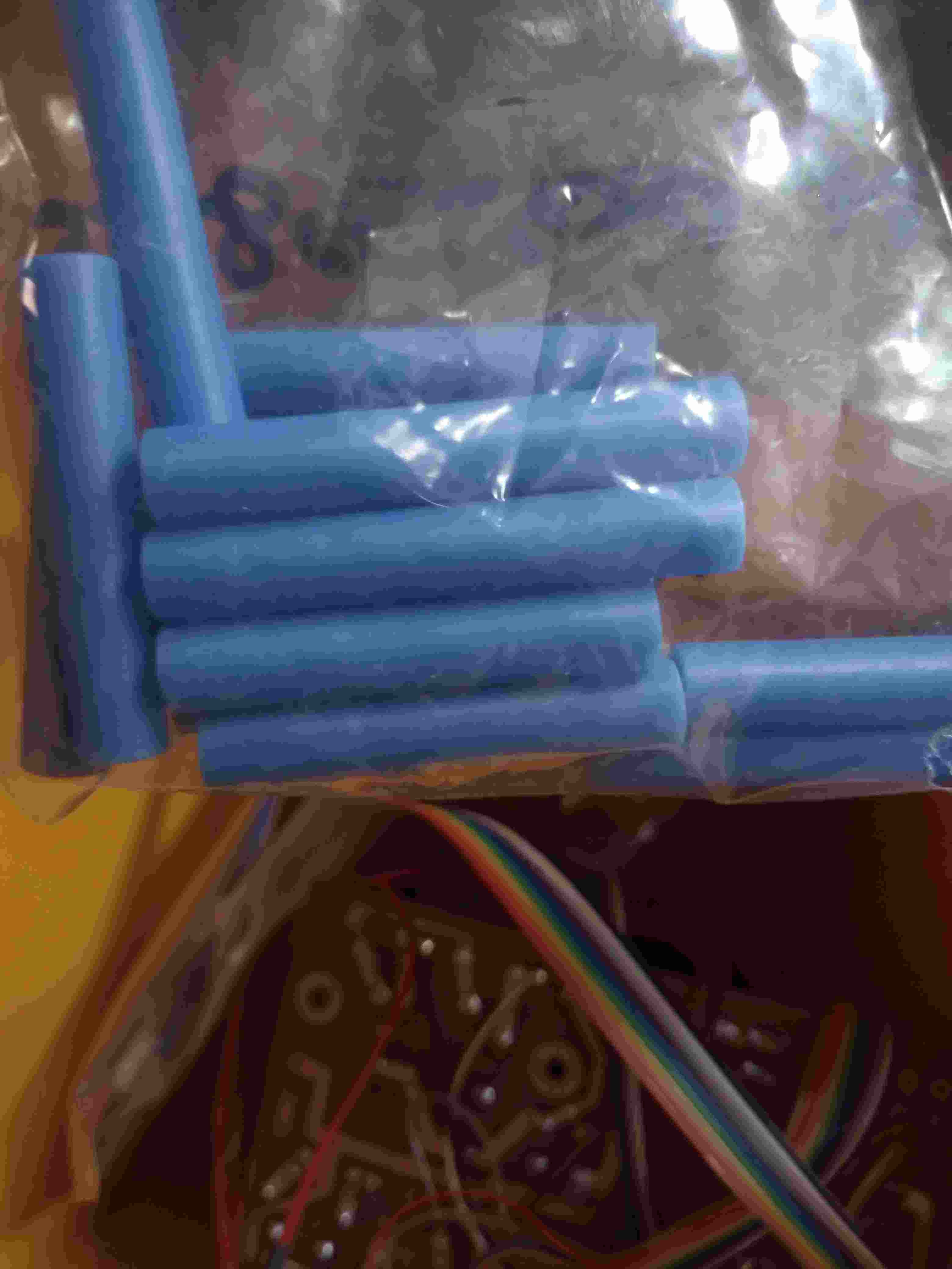 Bush พลาสติก (สีฟ้า)