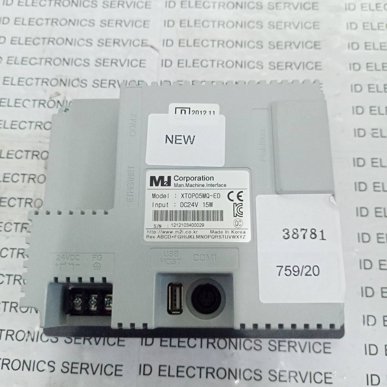 LCD TOUCH SCREEN " M2I " MODEL : XTOP05MQ-ED